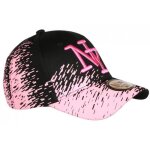 - hip hop honour - casquette ny rose et noire tags city sportswear baseball noryk - rose