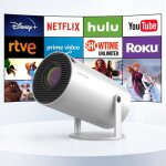 Hippus mini videoprojecteur 4k retroprojecteur portable wifi 5g / 2. 4g bluetooth projecteur video avec ...