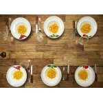 Hit assiette  ptes en porcelaine 27 cm tomate ht - 27020604rajc