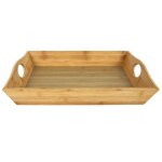 Hit plateau en bambou 41x30x75cm ht - 24501386