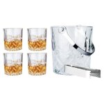 Hit whiskey set 4 verres avec seau � glace et pince ht - 22180718