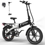 Hitway v�lo �lectrique pliable 20�4. 0 pneus larges - batterie 48v 13ah - ebike adulte ville 250w - vtt ...