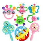 Hochets de dentition et shakers pour b�b� coffret cadeau pour nouveau - n� exercices pour les mains jouets ...