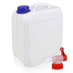H�fer chemie lot de 4 bidons deau vides en plastique de 5 l pour le camping et les loisirs sans bpa de ...
