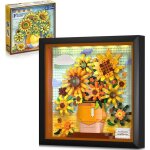 Hogokids 3d kit de construction tournesols 807 pi�ces cadre mural lumineux d�coration maison / bureau ...