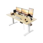 Homall bureau assis debout �lectrique 160x80 cm bureau r�glable en hauteur avec fonction m�moire et syst�me ...