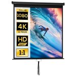 Homcom - cran de projection - plastique - 162. 5x8x162cm - noir