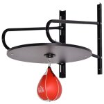 Homcom - punching ball - acier - 60x73x80cm - noir