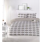 Parure de draps - home deco - 4 pièces - 100% coton - drap plat 240x300 cm - beige Parure de draps - home deco - 4 pièces - 100% coton - drap plat 240x300 cm - beige