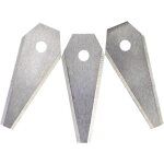 Home and garden lot de 3 lames de tondeuse � gazon (pour tondeuse robot indego 3 lames sous carton) f016800321 ...