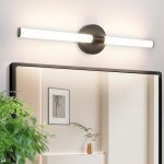 Homefire applique murale de salle de bain led 60cm lampe de salle de bain murale 8w lampe salle de bain ...