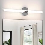 Homefire applique murale de salle de bain � led 8w lampe de salle de bain 60cm lampe de salle de bain ...
