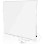 Homefire chauffage infrarouge 350w - blanc - 62cm chauffage lectrique avec montage mural - avec prise ...