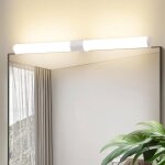 Homefire lampe de miroir de salle de bain led lampe salle de bain 40cm lampe de salle de bain 6w applique ...