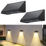 Homefire lampes solaires dextrieur - 2 appliques murales solaires extrieures led appliques murales ...
