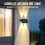 Homefire lampes solaires pour ext�rieur - 4 appliques solaires murales ext�rieures appliques murales ...