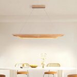 Homefire lampe suspendue led lampe suspendue bois lampe de table � manger lampe suspendue design moderne ...