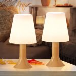 Homefire lampe de table salon lampe de chevet avec c�ble - lampe de table lot de 2 petites lampes e14 ...
