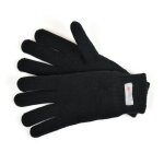 Hommes gants hiver chaud tricots thinsulate taille unique doux noir moufles