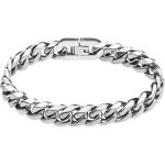 Homme gourmette chane bracelet en acier inoxydable chunky bracelet de hip - hop tendance chane punk ...