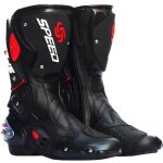Les hommes refroidissent longues bottes pour motocross d1090b noir#42