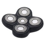 Hommes visage rasoir accessoire de rasoir remplacements 5 têtes rasoir lames de coupe Hommes visage rasoir accessoire de rasoir remplacements 5 têtes rasoir lames de coupe