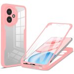 Pour honor 400 5g 360�full body protection etui robuste double face bumper int�grale case rose