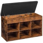 Hoobro banc de rangement meuble chaussure banc  chaussures avec sige rembourr tagre  chaussures ...