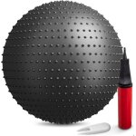 Hop - sport ballon fitness 65 cm ballon de gymnastique avec pompe incluse ballon d?exercices hs - 065gb ...