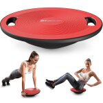 Hop - sport planche abdo avec poignes diamtre 40 cm charge max. 150 kg plateau dquilibre oscillant ...