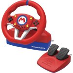 Hori - volant de course wheel pro mini mario kart avec pédales pour nintendo switch - rouge et bleu Hori - volant de course wheel pro mini mario kart avec pédales pour nintendo switch - rouge et bleu
