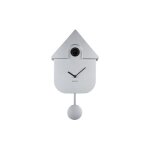 Horloge analogique - karlsson - cuckoo - bois de qualit suprieure - design moderne - couleur noire