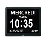 Horloge calendrier numrique avec date et heure