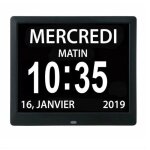 Horloge calendrier horloge numrique calendrier led auto dimming pour les personnes ges / alzheimer ...