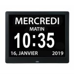 Horloge calendrier numrique one piece 7 pouces avec date et heure horloge alzheimer pour parents