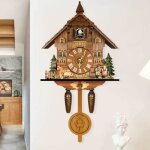 Horloge  coucou rtro de la fort - noire horloge  pendule dcorative horloge du fermier