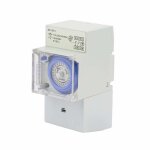 Horloge modulaire 110 - 230v sul181h interrupteur  minuterie horloge modulaire minuterie mcanique tanche ...