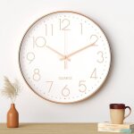 Horloge murale 30cm (12 pouces) moderne horloge murale silencieuse mouvement � quartz silencieux