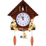 Horloge murale horloge coucou horloge murale de cabane dans les arbres dcoration vintage adapte au caf ...