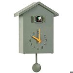 Horloge murale - einnenffer - moderne - coucou - verte - 20x25 cm - int�rieur