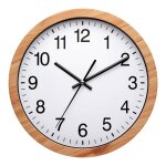 Horloge murale - largeight - 10 pouces - silencieuse - rtro - couleurs multiples