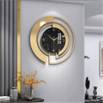 Horloge murale lumineuse pour salon horloge murale pour la maison horloge murale pour le hall de lh�telnoir ...