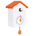 Horloge murale unique style nordique ? loiseau coucou sort par la fentre pour afficher lheure.