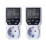 Horloge num�rique - elro - ti3000 - 2 - 10 programmes - 3600w - int�rieur