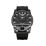 Montre - police - pewgn0075401 - silicone noir - quartz japonais - 5 atm Montre - police - pewgn0075401 - silicone noir - quartz japonais - 5 atm