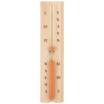 Horloge de sablier de sauna en pin minuterie de sable en bois prcise et rsistante  la chaleur pour ...