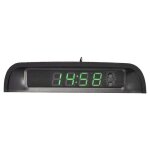 Horloges de voiture avec thermomtre daffichage de nuit montre numrique auto - collante interne automatique ...