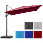 Hotime parasol deporte 3m avec housse de protection et sangle de fixation - rouge Hotime parasol deporte 3m avec housse de protection et sangle de fixation - rouge