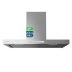 Hotte aspirante - bolero - flux tt 908000 - slim glass white - 90 cm - a + +