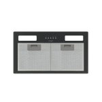 Hotte aspirante - cata - gt plus 45 bk / m - noir - finition bross�e - filtre maille